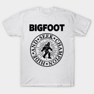 BIGFOOT HIDE AND SEEK CHAMPION T-Shirt